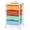 Macaron, variant on Utility-Rolling-Craft-Storage-Cart-Organizer with 4 Drawers and Wooden Tabletop, 4 Tier Drawer Cart for Home Office, Kid Room, Classroom Teacher, Dorm, Pink