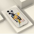 thumbnail image 4 of Destaca entre la multitud con una divertida funda para teléfono Rainbow de doble capa mate con diseño de dibujos animados para iPhone 15 Pro Max 14 13 12 Pro 11., 4 of 4