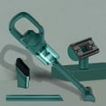 thumbnail image 1 of Portable Cordless Car Vacuum Rechargeable Car Vacuum Cleaner for Home Improvement Tools - Green, 1 of 5