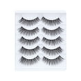 thumbnail image 6 of CALAILIS False Eyelashes 3D Faux Mink Eyelashes Soft Reusable Eye Lash 5 Pairs CS502, 6 of 8