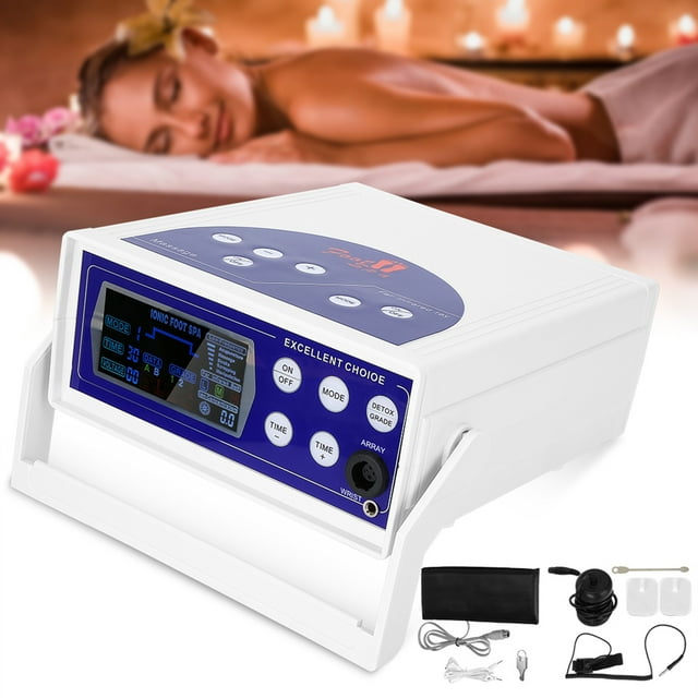 Foot Machine Cell Detoxification Machine Detoxification Machine Anion Cell Detoxification Foot Machine Health Care Therapy Instrument MachineEU Plug 220 V
