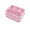 Pink, variant on InsCrazy Bento Box Adult Lunch Box Four-compartment Snack Box