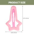 thumbnail image 4 of 12 pinzas de metal para el pelo, pasadores antideslizantes para mujeres y niñas, pinzas para el pelo de 2,36 pulgadas para cabello fino, 4 of 5