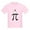 Light Pink, variant on CafePress - Pi A La Mode Kids Light T Shirt - Light T-Shirt Kids XS-XL