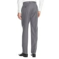 thumbnail image 3 of LN LUCIANO NATAZZI Men's Two Button Suit 2 Piece Set Modern Fit Jacket Birdseye Light Gray, 3 of 5