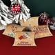 thumbnail image 4 of 10 cajas de papel kraft con forma de almohada, para dulces navideños, bolsas, regalo de Papá Noel, decoración para fiestas de Navidad 2024, 4 of 5