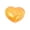 Orange, variant on Aurora Heart Slow Rebound Stress Relief Tool Soft Glitter Filled Decompression Sensory Tool for Hand Exercise Adults Adults