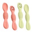 thumbnail image 1 of Cucharas de silicona para bebés Cucharas de alimentación para bebés de primera etapa, 1 of 5
