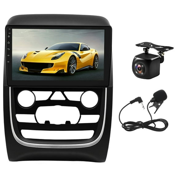 Car Stereo 9" Android 15 4GB 64GB GPS Navigation for Dodge Durango 2014-2020 with CarPlay Android Auto WiFi Bluetooth SWC AHD Camera Microphone