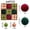 D, variant on 44Pcs Velvet Ornaments for Christmas Tree Flocked Christmas Ornaments Shatterproof Hanging Ball Set for Xmas Winter Holiday Decorations