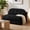 Black, variant on Folding Sofa Bed, Convertible Sleeper Chair with Pillow Foldable Mattress with Back Support Beige