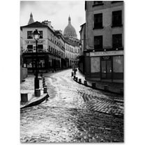 Trademark Fine Art "Montmartre" Canvas Art by Chris Bliss