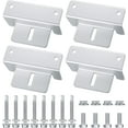 thumbnail image 1 of (8 Brackets) Z Shape Solar Panel Mounting System and Brackets for Caravans, Boats, Cars, Trucks, Homes, Off Grid Roof Racks, 1 of 5