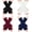 Black,blue,red,white, variant on 4 Pairs Lengthen Wrist Fingerless Gloves for Women Men, Knit Half Finger Winter Gloves, Womens Warm Stretchy Winter Gloves