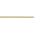 thumbnail image 2 of Auriga Fine Jewelry 14K Yellow Gold 2mm Wheat Chain Necklace 16inch for Women, 2 of 6