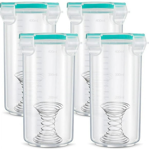 LEEYNEER Touch Up Paint Container Touchup Cups Paint Storage Cups with Lids Paint Storage Containers Airtight Paint Container 4Pc