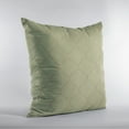 thumbnail image 3 of Plutus Creamy White Kona Embroydery, Some Shine To This Pattern Luxury Throw Pillow - Double sided 16" x 16", 3 of 5