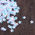 thumbnail image 2 of RUNROTOO 800Pack Loose Sequins Bright White PVC Decoration for Clothing Craft Decoration, 2 of 4