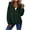 ZZ15-Green-Waterproof Zip Up Hoodie, variant on DDAPJ pyju Women's Raincoats Lightweight Waterproof Rain Jackets Adjustable Drawstring Hooded Windbreaker with Pockets for Travel Outdoor Cycling Hiking Running XL