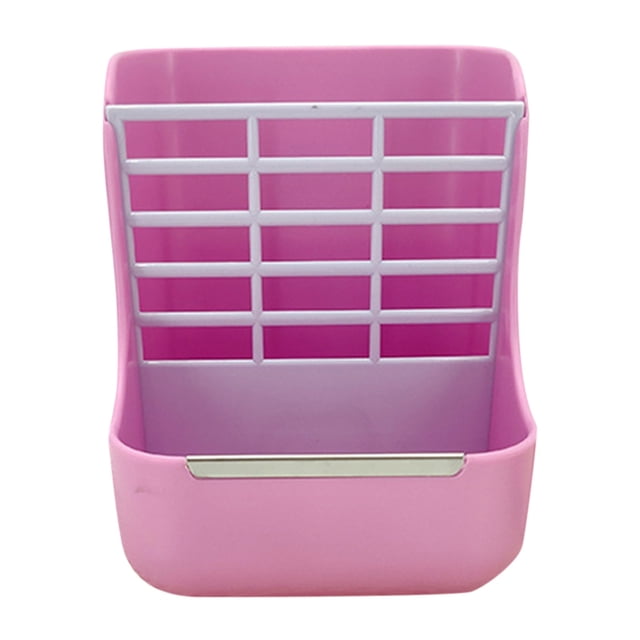 Gkeoshab Rack 2 In 1 Food Hay Feeder For Rabbit Indoor Hay Feeder For Rabbit Feeder Bowls Use For Grass Food Home & Garden