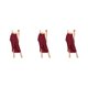 thumbnail image 4 of Qarigey de mujer de cintura alta Casual otoño fácil de combinar transpirable plisado hogar viaje niñas faldas ropa XS rojo Type1 NO1, 4 of 6