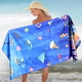 thumbnail image 2 of Elite Trend Serviette de Plage en Microfibre pour Voyage : Surdimensionnée, 2 of 2