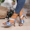 thumbnail image 6 of Domuza Orthopedic Casual Sandals for Women Arch Support Flat Wedge Sandals Breathable Non Slip Slip on Sneakers Comfort 2026 Orthopedic Shoes Blue 9（EU-42）, 6 of 7