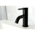 thumbnail image 3 of Fauceture LS8220DL Concord Single-Handle Bathroom Faucet with Push Pop-Up, Matte Black, 3 of 5