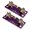 2pcs, variant on 5V Output Power Module Compact PCB Board for Wearable Electronics Makers and Portable Prototype Projects