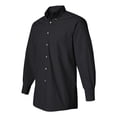 thumbnail image 2 of Van Heusen 13V0113 Button Down Dress Shirt Men's L/S Solid Silky, 2 of 5
