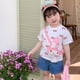 thumbnail image 4 of Camiseta con estampado 3d de dibujos animados para niños y niñas, ropa bonita para madre e hija, camiseta de manga corta de Anime, novedad de verano, 4 of 4