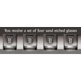 thumbnail image 2 of McNerney Irish Coat of Arms Tumbler Glasses - Set of 4 (Sand Etched), 2 of 2