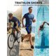thumbnail image 3 of QUALICOS Shorts de Triatlón para Hombre con Almohadilla de Gamuza de Ciclismo, Bolsillos de Pierna de Fácil Alcance, Shorts de Triatlón Activos para Hombre para Nadar, Andar en Bicicleta y Correr, 3 of 8