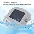 thumbnail image 3 of 12 LED Solar Deck Lights Cordless Installation Aluminum Alloy Shell, Intelligent Induction, Waterproof for Road, 3 of 8