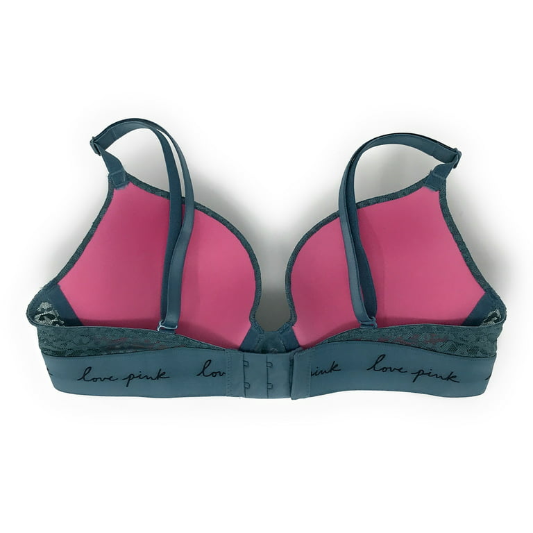 Buy Victoria's Secret PINK Ensign Navy Blue Smooth Push Up Bra from Next  Luxembourg
