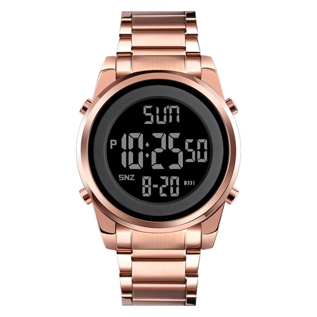 Digital Watch For Men Waterproof With Luminous Display Stopwatch Calendar Alarm 100 M Water Resistance For Hiking Camping Running Swimming