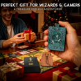 thumbnail image 4 of MinZerTRPG Roulette Dice 3.0 &ndash; 7-in-1 Metal Polyhedral Dice in Magic Book Design | Mechanical Fidget DND Dice Set with Pouch | Collectible Gift for, 4 of 8