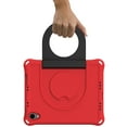 thumbnail image 5 of Case for iPad Mini 6th Generation 2021 (8.3 inch), Allytech Slim Kidsproof Foldable Handle Viewing Stand Durable Skid-Proof EVA Protective Case for Apple iPad Mini 6 2021(A2567/A2568/A2569), Red, 5 of 6