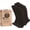 12 Pairs Brown, variant on Diabetic Over the Calf, Non-binding Premium Cushion Cotton Knee High Comfortable Socks for Men (Grey - 12 Pairs, Socks Size 10-13)