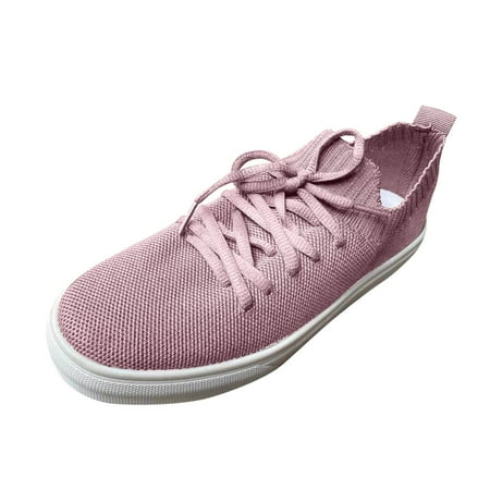 

fvwitlyh Flats Shoes for Women Fashion Autumn Women Casual Shoes Flat Fly Women s Go Walk 5-compatible with honor Flats Shoes