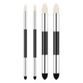 thumbnail image 1 of GUOOL 4 Pieces Artist Blending Sponge Pens Tools for Highlighting Smear Correcting Silver, 1 of 9