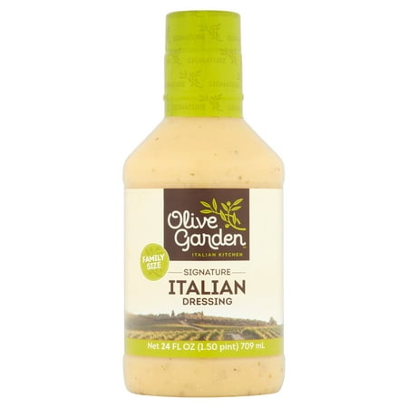 (2 Pack) Olive Garden Italian Kitchen Signature Italian Dressing, 24 Fl