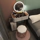 thumbnail image 4 of Bedroom Makeup Dressing Table Tibetan Silver Charm Classic Woman Dressing Table Salon Multifunctional Penteadeira Furnitures My Lux Decor Round, 4 of 24