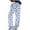 Blue, variant on Plush Pajama Pants for Women Fluffy Fleece Lounge Pants Fuzzy Warm Pj Bottoms Star Graphic Flannel Loungewear Trousers
