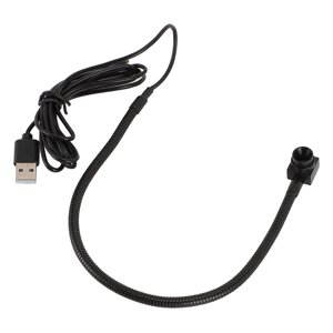 USB Middle Screen Webcam, Clear Sound Small Center Webcam Plug and Play Autofocus Built in Microphone  for Laptop for Recording