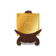 Shree Siddh Buddh Yantra in Gold Polish - 3 inches