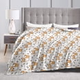 thumbnail image 4 of KLL Fleece Blanket Plush Throw Blanket Corgi with Hearts ,Soft Fuzzy Cozy Flannel Blanket for Couch Sofa Bed.(40"x30" ), 4 of 7