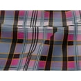 thumbnail image 4 of oneOone Viscose Jersey Fabric Madras Check Print Sewing Fabric BTY 60 Inch Wide, 4 of 5