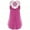 Hot pink, variant on Women Summer Tops Ladies' Bandages Sleeveless Vest Top High Low Tank Top Notes Strappy Tank Tops Camisole with Spandex Bra Shelf Camisole Women Fashion Boy 12 Chiffon Lace for Bra 2x Cheer Grey 5XL