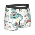 thumbnail image 3 of Bingfone Music Lover Dinosaur Men'S Underwear - Casual Stretch Boxer Briefs-Large, 3 of 9